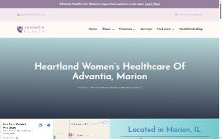 Heartland Women's Healthcare website