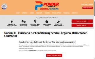 Heating & Air Conditioning website