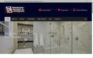 Marion Glass & Mirror Inc website