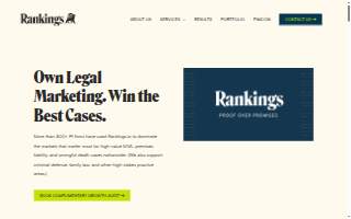 Rankings.io, LLC of Marion website
