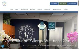 Asthma and Allergy Wellness Center website