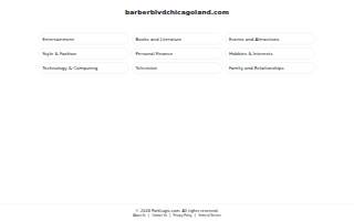 Barber Blvd website