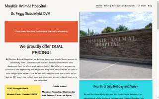 MAYA Family Clinic website
