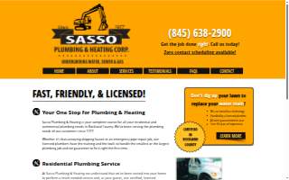 Rockland Plumbing website