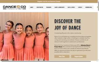 Dance Co website