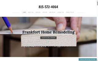 Frankfort Home Remodeling website