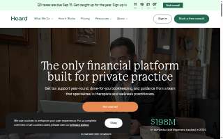 Heard & Associates - Tax & Accounting Services of Matteson website