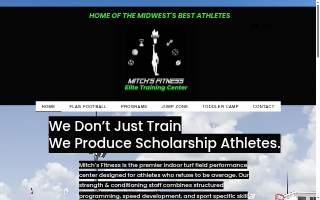 Mitch's Fitness website