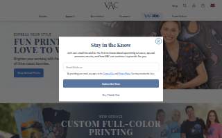VAC All Pro Services website