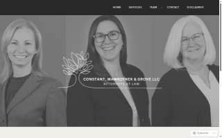 Constant, Wawrzynek & Grove LLC website