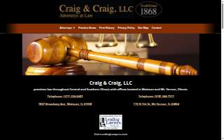 Craig and Craig LLC website