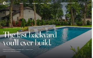 Custom Pools Mahomet website