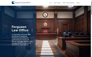 Ferguson Law Office website