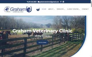 Graham Veterinary Clinic website