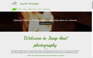 Snap that photography website