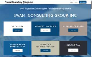 Swami Consulting Group Inc website