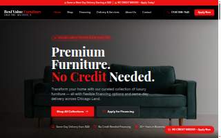 Best Value Furniture website