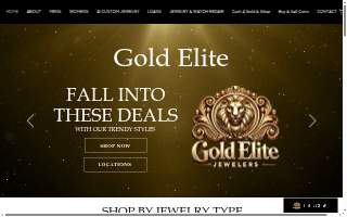 Gold Elite Jewelers of Maywood website