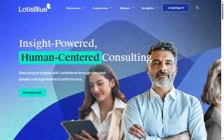 Lotis Blue Consulting of Maywood website