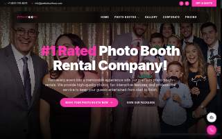 Peek-A-Booth USA | Photo Booth Rental | Chicago website