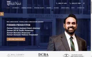 The Law Offices of Neil Patel website