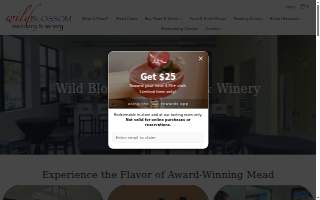 Wild Blossom Meadery and Winery of Maywood website