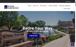 Beacon Wealth Advisors website