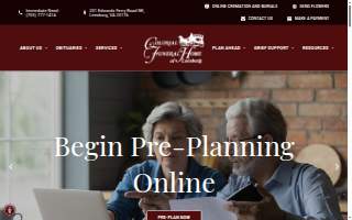 Colonial Funeral Home and Crematory website