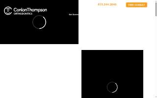 Conlon Thompson Orthodontics website