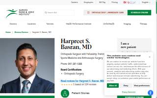 Harpreet Basran, MD website