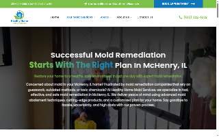 Healthy Home Mold Services Inc. website