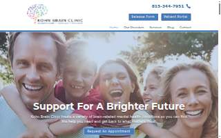 Kohn Brain Clinic website