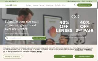 Pearle Vision of Paradise website