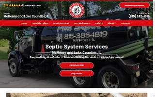 Pitel Septic, Inc. website