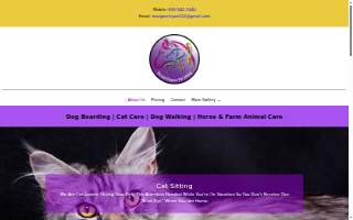 Second Chance Pet Sitting of Round Lake website