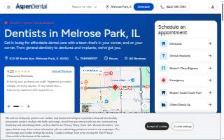 Aspen Dental - Melrose Park website