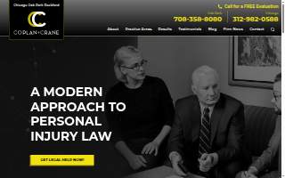 Coplan + Crane Personal Injury Lawyers website