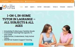 The In-Home Tutor LaGrange website