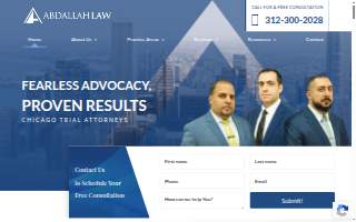 Abdallah Law website