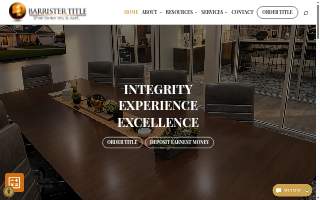 Barrister Title website