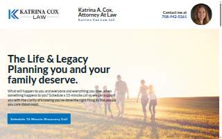 Katrina Cox Law LLC of Midlothian website