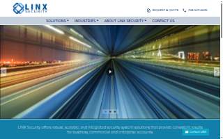 Linx Security of Midlothian website