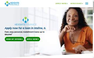 Heights Finance website