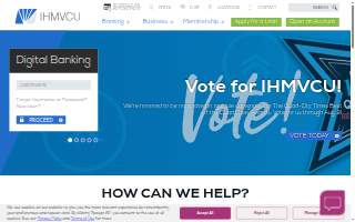 IH Mississippi Valley Credit Union website