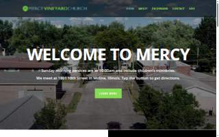 Mercy Vineyard Church website