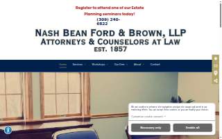 Nash Bean Ford & Brown, LLP of Moline website