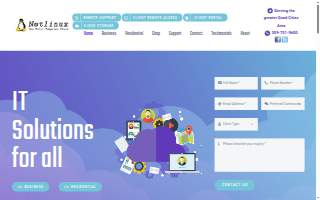 Netlinux of Moline website