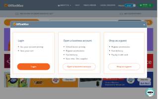 OfficeMax Print & Copy Services website