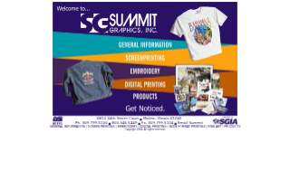 Summit Graphics Inc of Moline website