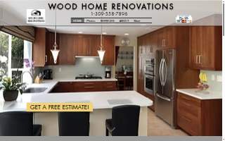 Wood Home Renovations of Moline website